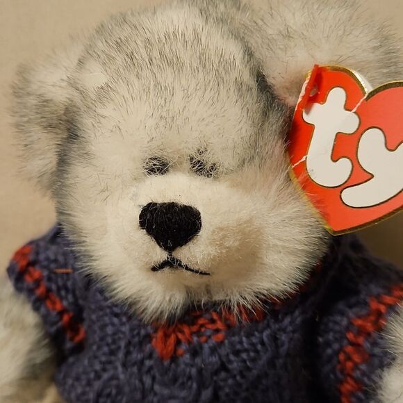 Attic treasure beanie baby, Fairbanks bear with tag. 3rd edition - Picture 6 of 6